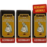 ALMAN TEA Alman Bergamot Aromalı Siyah Yaprak Çay 3’lü Set – 3 x 500 gr