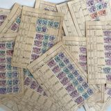 Almanya Gerichtskostenmarken Posta Pulu Lotu 4550 Adet G09