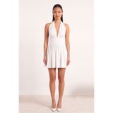 almesta BAMBİE1 Boyundan Bağlamalı Halter Yaka Mini Kadın Elbise