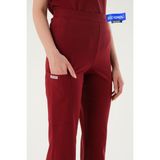 Almesta Premium Agnes Cerrahi Pantolon - Bordo - XS