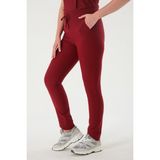 Almesta Premium Mandy Cerrahi Pantolon - Bordo - 5XL