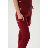 Almesta Premium Poland 936 Cerrahi Pantolon - Bordo - XL