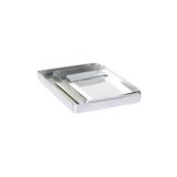 Almetal 25x35x3.5 cm Köşeli Alüminyum Baklava Tepsisi