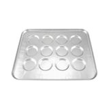 Almetal Alüminyum Hamburger Ekmek Tepsisi 49*74 Cm