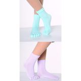 Almila 2 Çift Almila Yoga&pilates, Barre, Dans Çorabı Turkuaz-Lila - 35 - 40 - Turkuaz - Lila