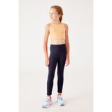 Almila Kids Pamuk Elastan Kız Çocuk Okul Taytı 2004 - 13 - 14 Yaş - Lacivert