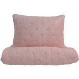 Almila Thea Yatak Örtüsü Seti Tek Kişilik (210X240 Cm) - Pembe - 210 x 240 cm