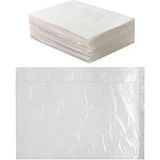Almina 26 x 14 cm Yapışkanlı Kargo Fatura Cebi - Şeffaf - 1000 Adet