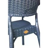 Almina Bambu Rattan Sandalye Kollu Koltuk Dayanikli Bahce Balkon Ve Teras Sandalyesi 2 Adet