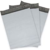 Almina Cepsiz Orta Boy Kargo Poşeti 30X37+5 cm - 200 Adet (40+40=80 Mikron)