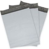 Almina Cepsiz Orta Boy Kargo Poşeti 30X37+5 cm - 500 Adet (40+40=80 Mikron)