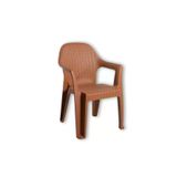 Almina Rattan Sandalye Bahçe Balkon Ve Teras Sandalyesi 4 Adet