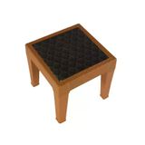 Almina Rattan Sehpa 45X45cm Kamp Masa Sehpa Ve Piknik Seti