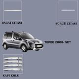 Alminox Oto Aksesuar Peugeot Partner TEPEE2008-2012 Set 11 Prç - Paslanmaz Çelik