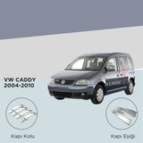 Alminox Oto Aksesuar Vw Caddy 2004-2010 Set 12 Prç - Paslanmaz Çelik