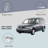 Alminox Oto Aksesuar Vw Caddy 2004-2010 Set 7 Prç - Paslanmaz Çelik