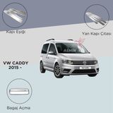 Alminox Oto Aksesuar Vw Caddy 2015- Set 10 Prç - Paslanmaz Çelik
