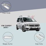 Alminox Oto Aksesuar Vw Caddy 2015- Set 14 Prç - Paslanmaz Çelik