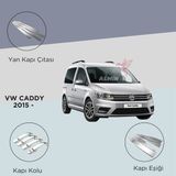 Alminox Oto Aksesuar Vw Caddy 2015- Set 16 Prç - Paslanmaz Çelik
