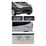 Alminox Oto Courier Krom Set Panjur+Kapı Kolu+Sürgü Kromu 2021+ Sonrası Uyumlu - Paslanmaz Çelik