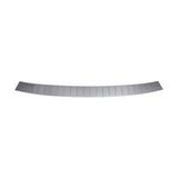Alminox Oto Ford Tourneo Courier Krom Arka Tampon Eşiği Paslanmaz Çelik - (DipCamo)Charcoal-White
