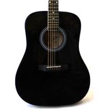 Almira Akustik Siyah Gitar