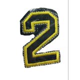 Almira Butik Aplike Ütü İle Yapışan 2 Rakamı Arma 2X4 Cm