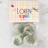 Almira Butik Loren Crafts 8'Li Düğme Yeşil- 1127