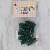 Almira Butik Loren Crafts Yeşil 8 Li Çoban Düğmesi - 92