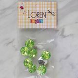 Almira Butik Loren Crafts Yeşil 8 Li Düğme - 211