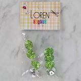 Almira Butik Loren Crafts Yeşil 8 Li Düğme - 247
