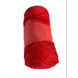 Almira Butik Makrome İpi 3Mm Polyester Kırmızı Simli