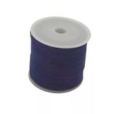 Almira Butik Paraşüt İpi, Bileklik-Kolye Örgü İpi 1 Mm 50 Metre İndigo