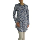 ALMİRA KADIN PAPATYA DESENLİ TUNİK 1597 BGL-ST00999
