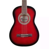 Almira MG917-JR-RDS 3/4 Klasik Gitar - Red Sunburst (Eğitim - Junior Boy) | Kırmızı Sunburst Kaplama, Hafif Gövde Yapısı, Rahat Parmak Pozisyonlaması | Uyum: 8-12 Yaş Arası Öğrenciler