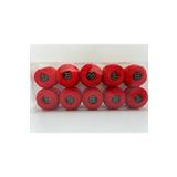 ALMİŞ Almiş Perle Etamin-kanaviçe 10'lu Iplik Seti (10 Gr-No:8) Sarı-Kırmızı Tonları