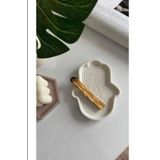 ALMİSH Fatıma'nın Eli Dekoratif Tabak | Beyaz