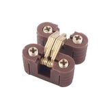 ALMITAL 12 Mm Kahve Oval Masa Menteşesi, Akıllı Sehpa, Katlanır Masa Menteşesi