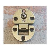 ALMITAL Antik Masa Menteşesi Yuvarlak Gömme CAP 35 mm Derinlik 12 mm