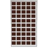 Almital kaydırmaz Keçe (20x20mm 50 adet) Kanepe Sehpa Sandalye Için Zemin Koruyucu