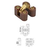 almital mobilya aksesuarları furniture accessories 12 Mm Kahverengi, Masa Menteşesi - Katlanır Masa Menteşesi, akıllı sehpa menteşesi