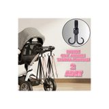 almital mobilya aksesuarları furniture accessories Hange 2 ADET Puset ve Bebek Arabası İçin Dönebilen Çok Amaçlı 2'li Askı Kanca Seti