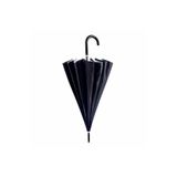 almital mobilya aksesuarları furniture accessories Isabella 16 Telli Otomatik Açılır Lüks Goretex Baston Şemsiye - Siyah - Rüzgara Dayanıklı & Zarif