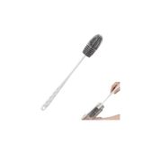 almital mobilya aksesuarları furniture accessories Sparkle Jar Silikon Uzun Saplı Kavanoz, Biberon, Şişe, Vazo Yıkama Fırçası Beyaz