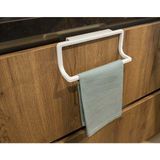 Almital Mobilya Aksesuarlari Towel Hanger Dolap Kapağına Asılabilen Havluluk, Havlu Askısı Beyaz