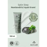Aln Lab Satin Step Nemlendirici Ayak Kremi - Argan & Shea & Çay Ağacı Yağı Çatlak Topuk Onarıcı Bakım 100 Ml
