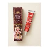 Alnora Henna Kahverengi Brown Bride - Kına Gecesi Tüp Kına Hint Kınası - 1 Adet