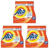 Alo 1,5 kg Kar Çiçeği Ferahlğı Beyazlar ve Renkliler Hızlı Çözülme Toz Deterjan 3lü paket