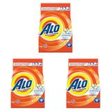 Alo 3 kg Kar Çiçeği Ferahlığı Beyazlar ve Renkliler Hızlı Çözülme Toz Deterjan 3lü paket