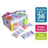 Alo Baby Kutuda 15 x 36 li Paket Islak Cep Mendili